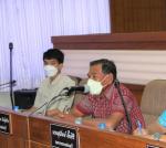 ประชุมผู้บริหาร สมาชิกสภาเทศบาล หัวหน้าส่วนราชการ ประจำเดือน